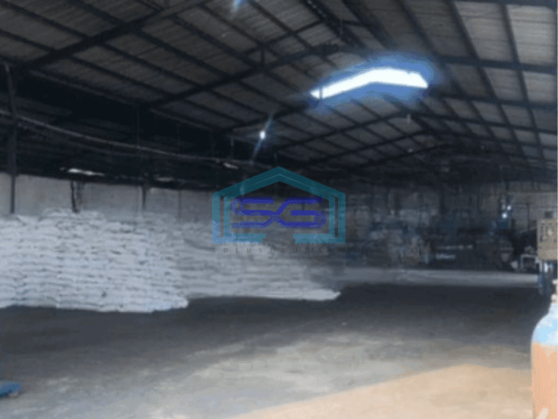 Dijual Gudang Luas Bangunan  15000 m² Lokasi Pinggir Jalan Besar Kemiri Tangerang