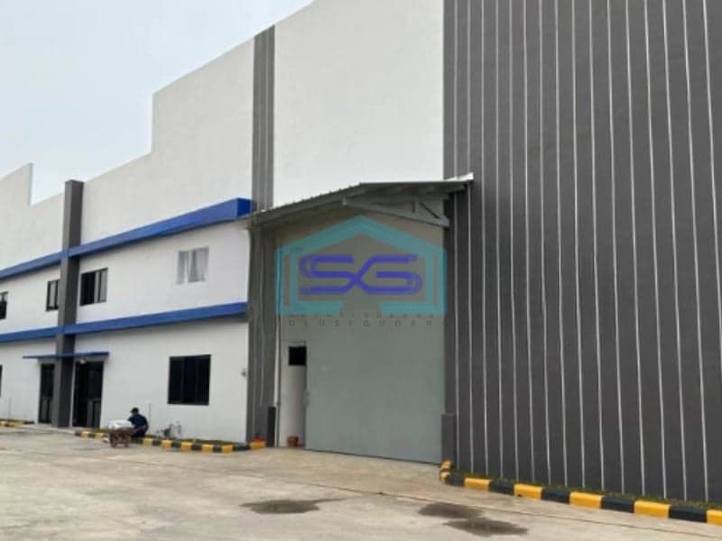 Disewakan Gudang Luas Bangunan  804 m² Lokasi Strategis di Periuk Tangerang