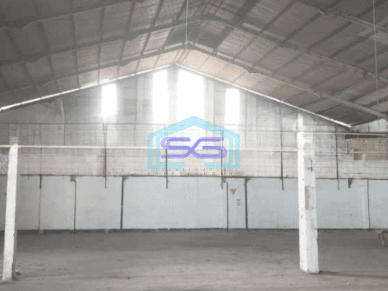Dijual Gudang Luas Bangunan  4600 m² Lokasi Strategis di Curug Tangerang