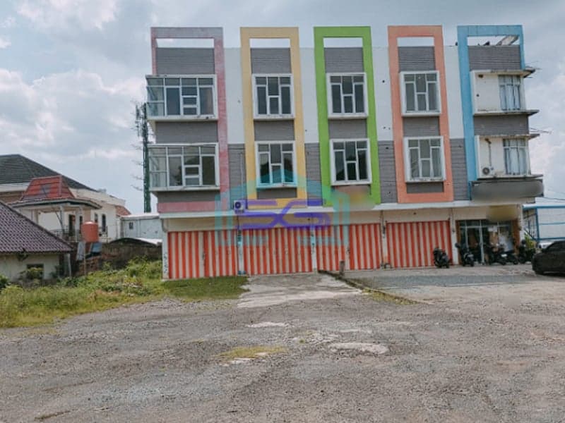 Disewakan Ruko 3 Lantai Siap Pakai & Strategis di Jl. Alamsyah Ratu Prawiranegara, Palembang LB 192m2