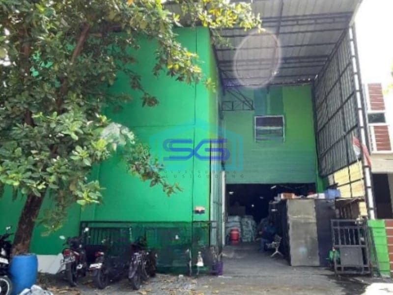 Disewakan Murah Siap Huni Gudang Taman Tekno BSD Tangerang Luas Bangunan 400m2