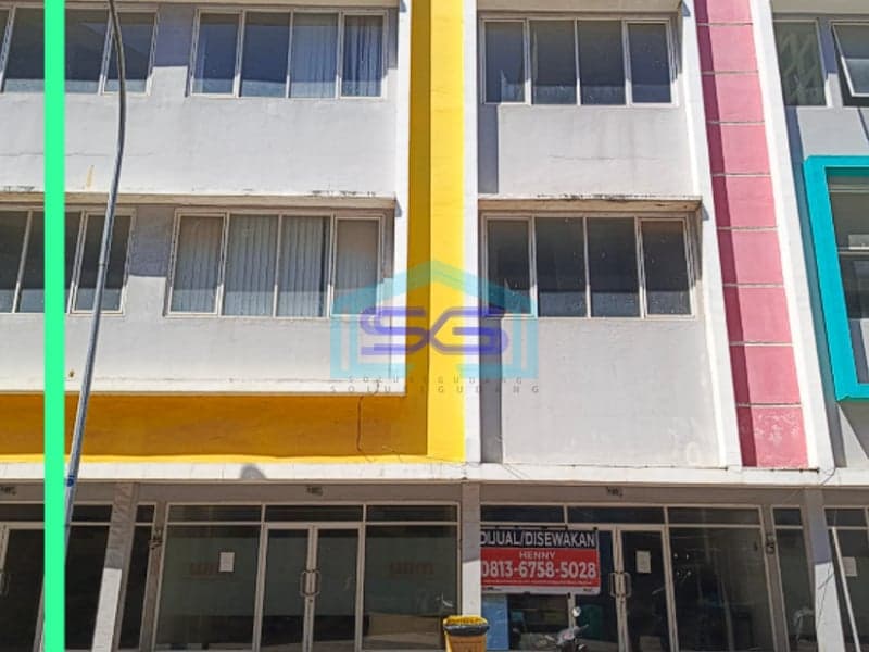 Disewakan Ruko di Banyuasin Palembang Luas Bangunan 225m2