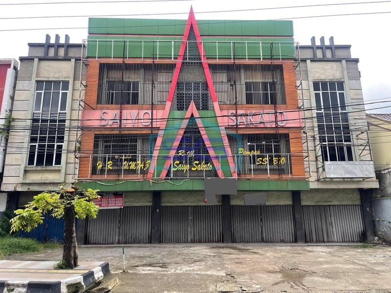 Dijual Ruko di Kota Palembang, Sumatera Selatan Luas Bangunan 135 m²
