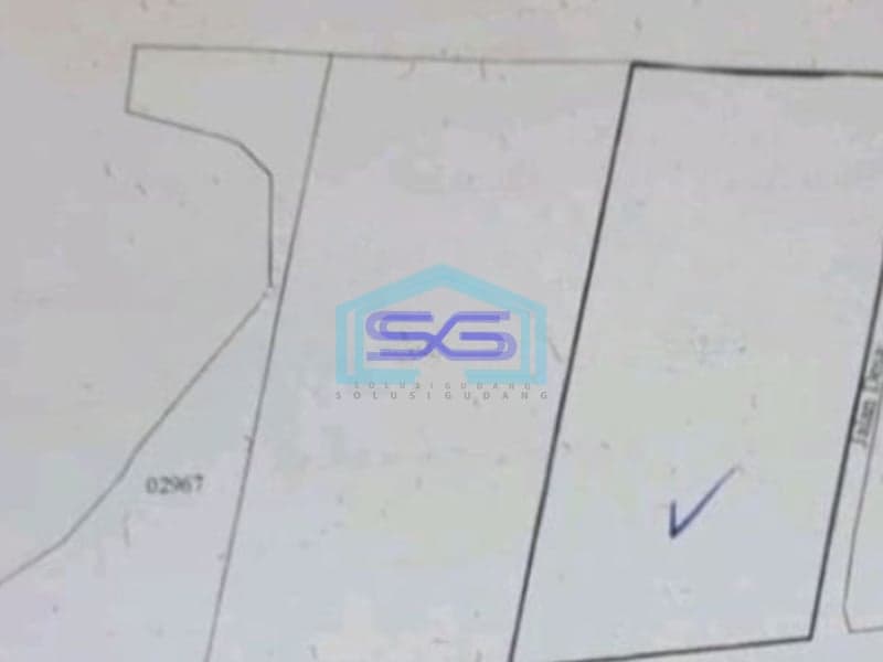 Disewakan Tanah Luas 2300 m² Lokasi Alam Sutera Tangerang