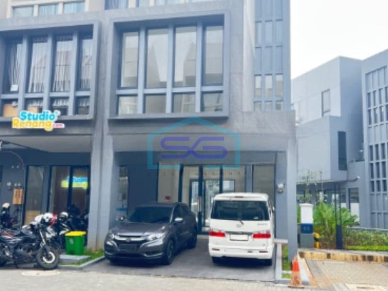 For Rent Ready-to-Use Shophouse LB 315 sqm in Zora Bad Del Ray, Tangerang