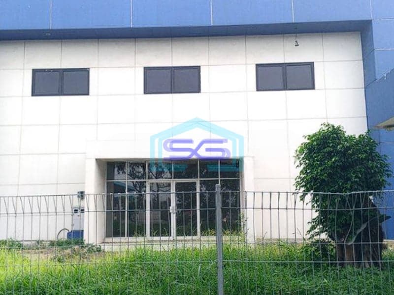 Disewakan Gudang di Kawasan Industri Jababeka Cikarang Bekasi Dekat Tol KM 29 LT 1300m2