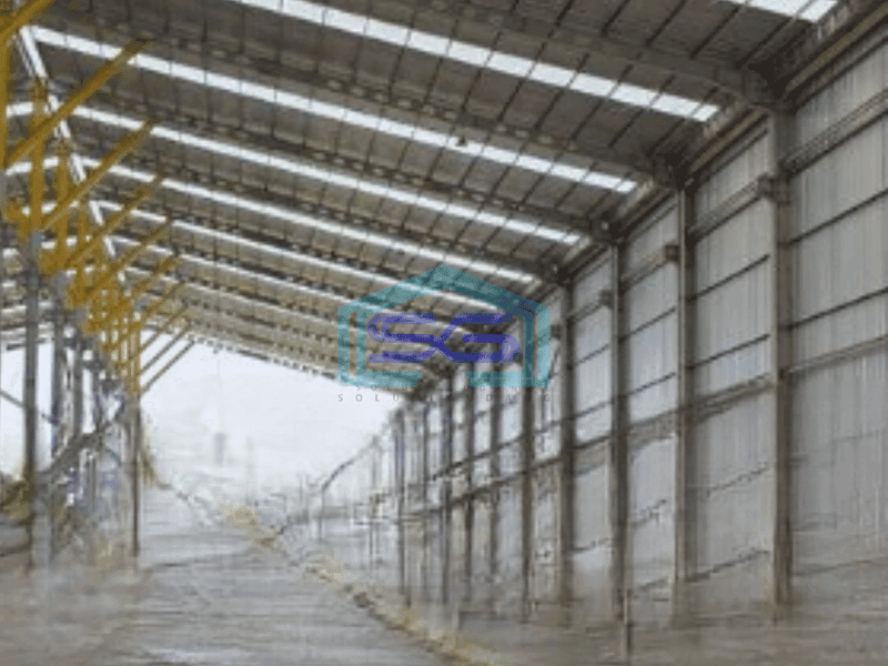 Disewakan Gudang Bagus Luas Bangunan  6720 m² di Sepatan Tangerang