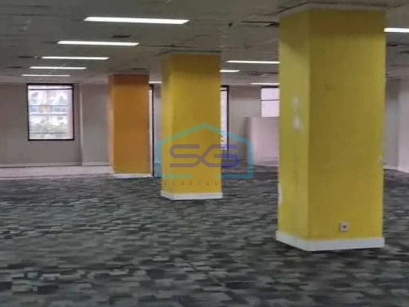 For Rent Former Bank Office Building in Kebon Sirih Central Jakarta Building Area 7335 m²