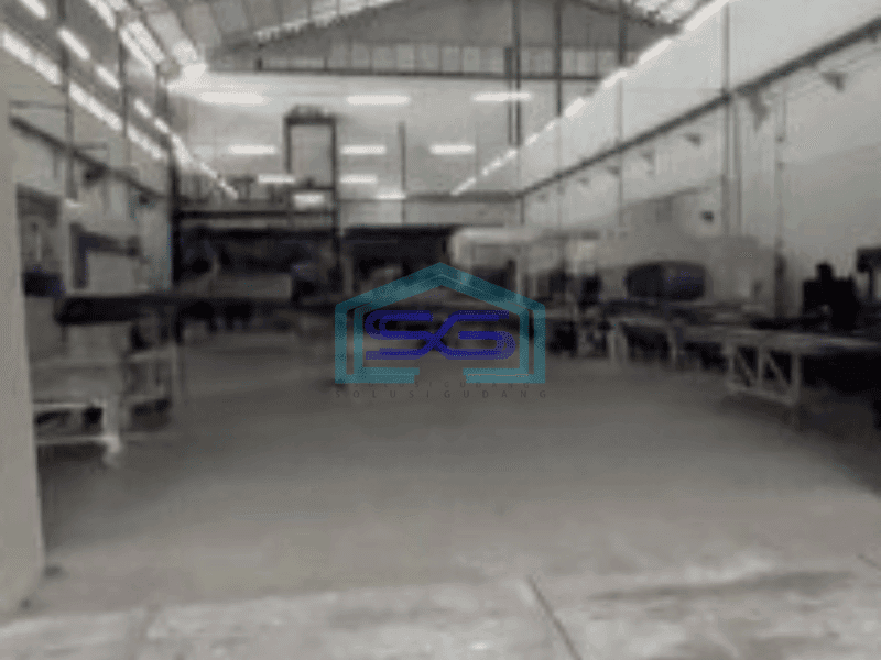 Dijual Gudang Murah Ada Kantor Luas Bangunan  1500 m² di Tangerang Kota