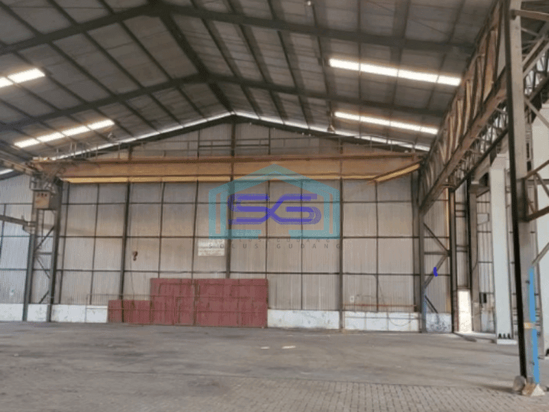 Dijual Gudang Akses Container 40 Feet Luas Bangunan 7209 m² di Pondok Ungu Bekasi