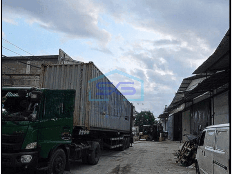 Disewakan gudang murah siap pakai di teluk naga