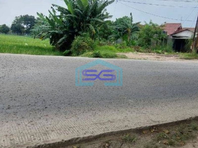 Dijual Tanah Posisi Strategis di Jalan Utama di Serang Cibarusah Cikarang