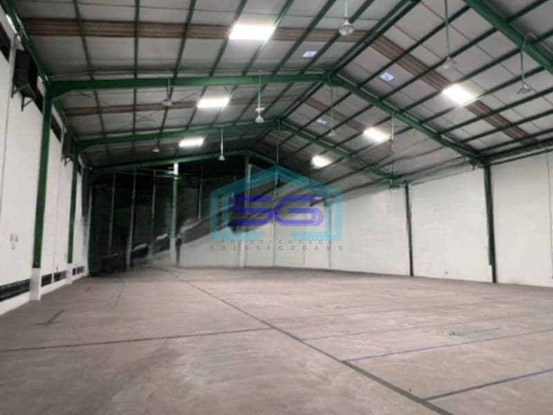 Disewakan Gudang Luas Tanah  2600 m² Lokasi Bebas Banjir di Serang Banten