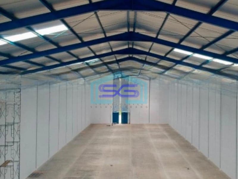 Disewakan Gudang Siap Huni Luas Bangunan  4580 m² Lokasi Pasar Kemis Tangerang