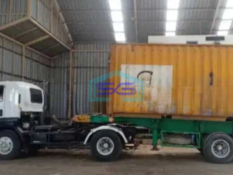 Disewakan Gudang Akses Container 40 Feet Luas Tanah  1500 m² Lokasi Bogor