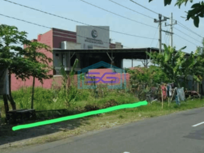 Dijual Tanah Lahan Zona Kuning Strategis Pekarangan Kartasura Sukoharjo 1829m2