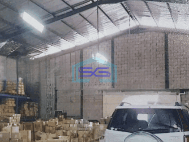 Disewakan Gudang Ada Kantor Luas Bangunan  760 m² di Serpong Tangerang Selatan