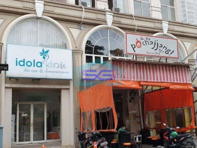 Dijual Ruko Hadap Jalan Besar Raya Boulevard Green Lake City Jakarta Barat