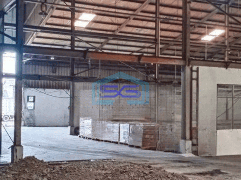 Disewakan Gudang di Jati Uwung Tangerang Luas Tanah  6052 m²