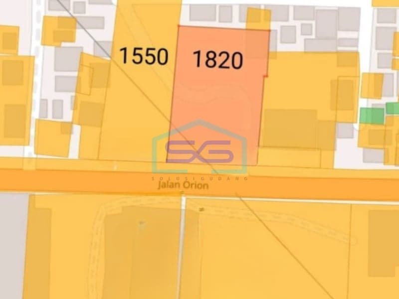 Dijual Tanah di Ciburuy Padalarang Bandung Jawa Barat Luas Tanah 3370m2
