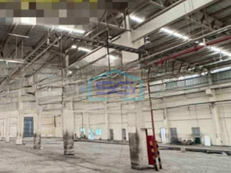 Factory Warehouse for Sale 2762 sqm Building Area in West Karawang