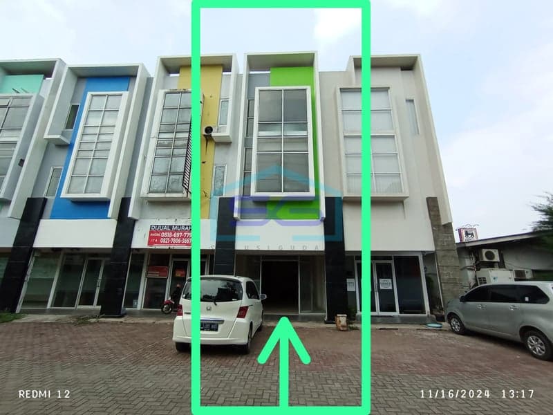 Dijual Ruko Basilica 3 Lantai Kota Palembang, Sumatera Selatan Luas Tanah: ± 77 m²