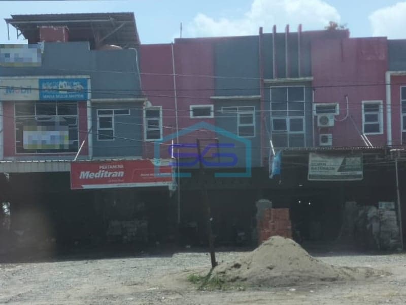 Dijual Ruko di Pinggir Jalan Raya Banyuasin, Sumatera Selatan Luas Tanah 109m²