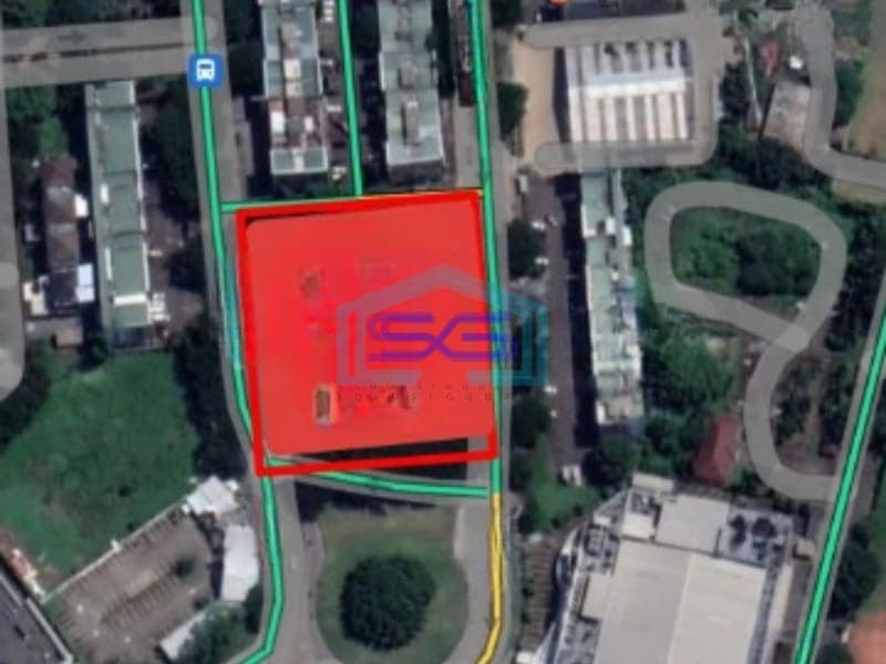 Dijual Tanah Kavling Luas 5000m² Komersial di Alam Sutera Tangerang