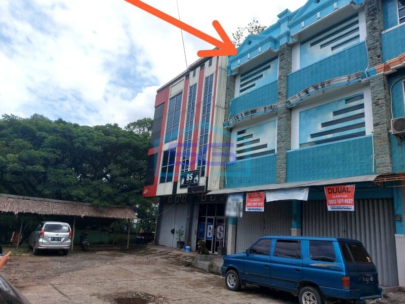 Dijual Ruko Kota Palembang, Sumatera Selatan Luas Tanah 240 m2