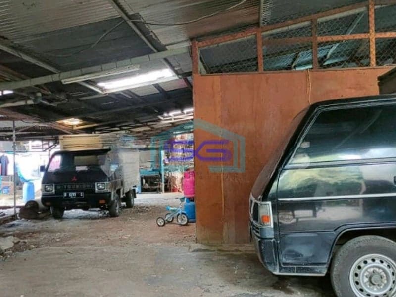 Disewakan Gudang Bisa Kontainer 40 feet Lokasi Dalam Pergudangan Legok Tangerang LB 300m2