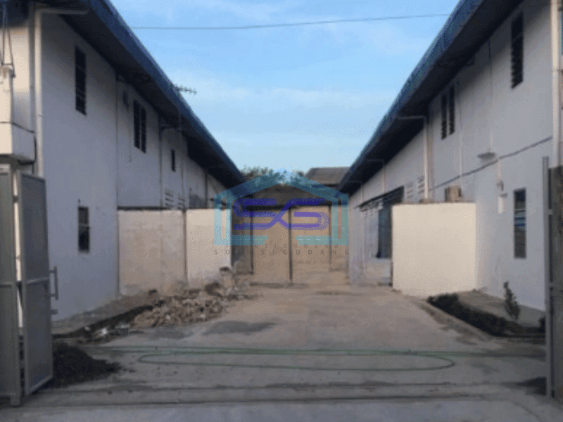 Dijual Gudang Luas Bangunan  2000 m² di Sepatan Tangerang