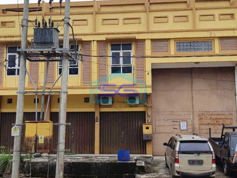 Dijual Gudang di Komplek Pergudangan Griya Mitra Sukarame Palembang LT 363m2