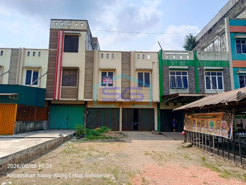 Jumbo Shophouse for Sale in Palembang City, South Sumatra Land Area 250 m²