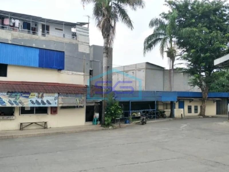 Dijual Gudang Lokasi Strategis Luas Bangunan 3.080 m2 di Daan Mogot, Tangerang