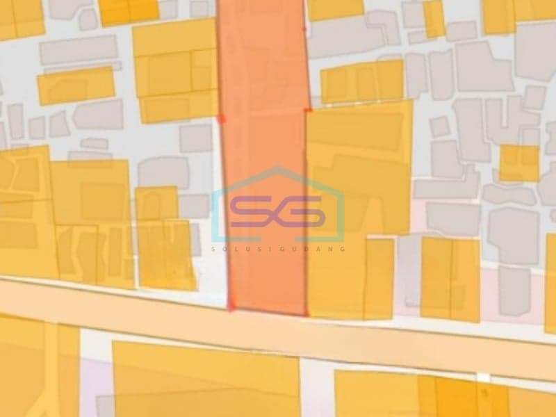 For Rent Land Plot Kopo Sayati Bandung Land Area 1250sqm on Main Road