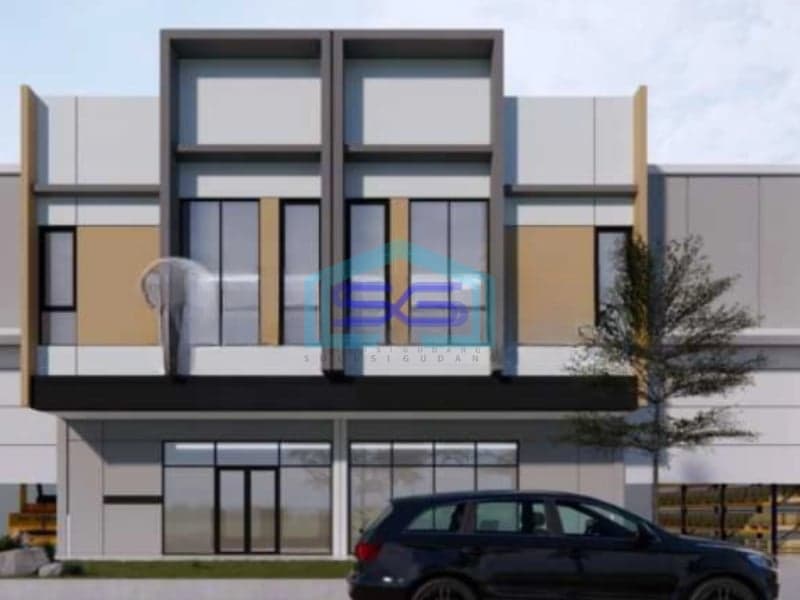 Dijual Gudang Baru Type Nemophila 2 Lantai Include Kantor di Surya Grand Cisoka Tangerang Luas Bangunan  2254 m²