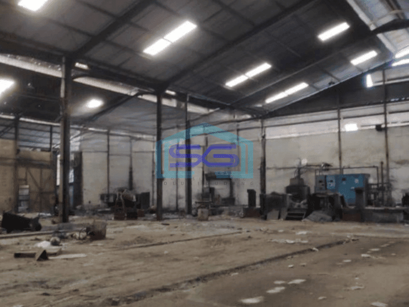 Dijual Gudang Murah ex Pabrik Luas Tanah  5534 m² di PuloGadung Jakarta Timur