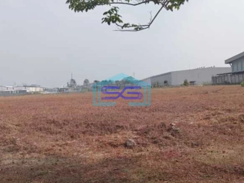 Dijual Tanah Lokasi Kawasan Industri Mondern Cikande Serang LT 50000m2