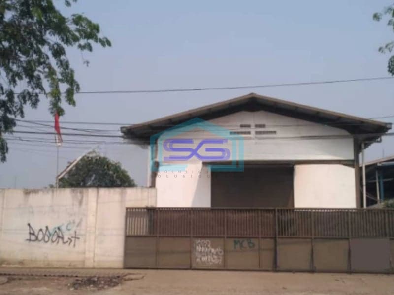 Dijual Gudang Di Narogong Bekasi Luas Tanah 1200m2
