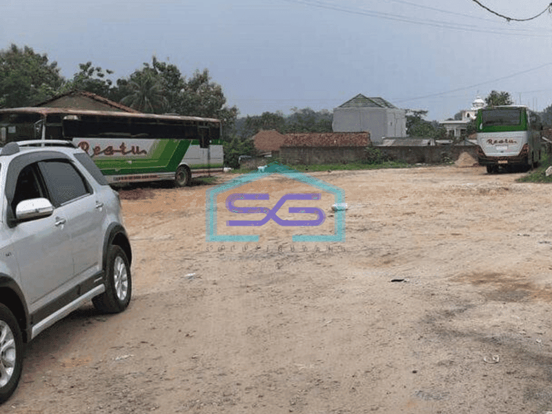Dijual Tanah Murah di jalan raya utama Gunung Sindur Bogor