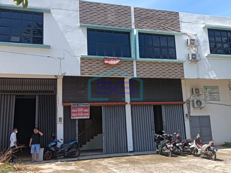 Disewakan Gudang Baru Strategis di Palembang Sumatera Selatan Luas Bangunan 172 m²