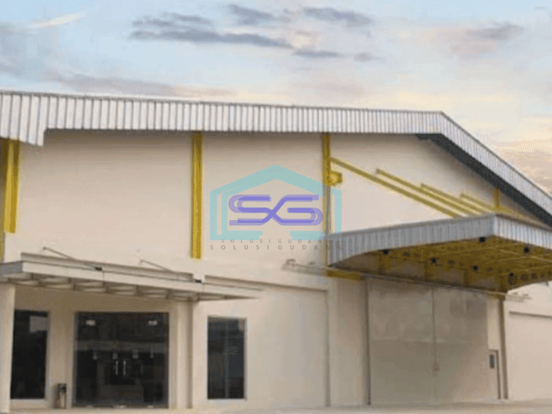Dijual Gudang Ada Kantor Luas Bangunan 8000 m² di Panongan Tangerang
