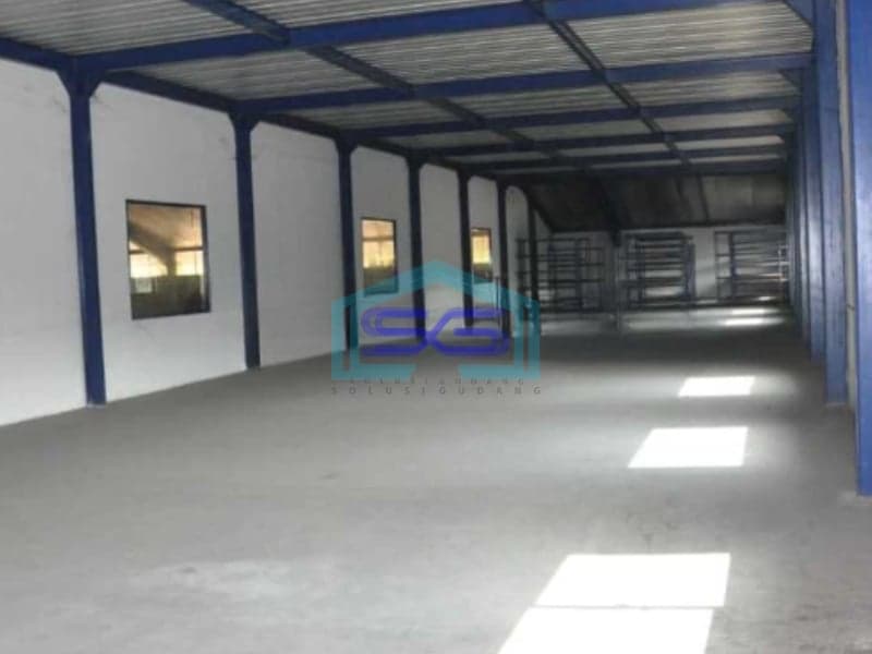 Dijual Gudang Ada Mess Karyawan di Jembatan Simpang Tujuh Batu Ceper Tangerang LT 3980m2