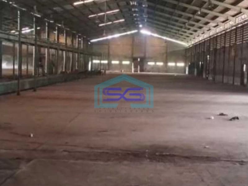 Dijual Gudang Luas Bangunan  5380 m² Lokasi Pinggir Jalan di Tangerang