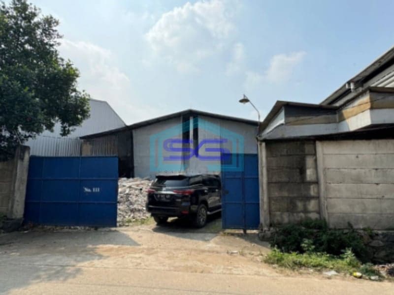 Disewakan Gudang Sudah Renovasi, SHM Luas Bangunan 650m2 Ada Kantor di Tangerang