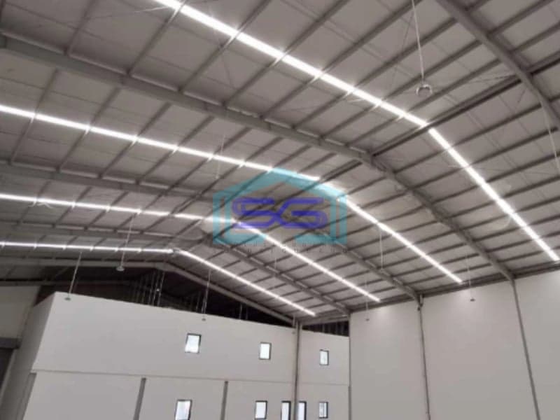 Disewakan Gudang Gandeng Kawasan Industri Blessindo Legok Tangerang LB 2619m2