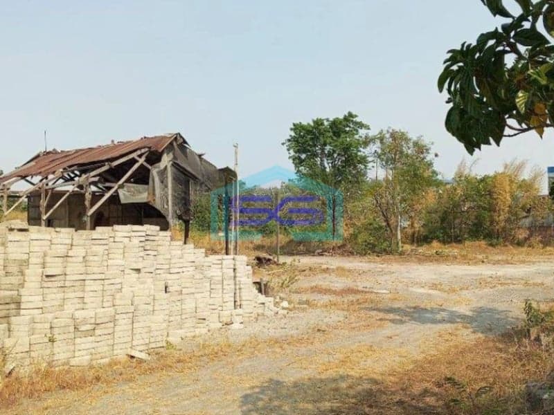 Dijual Cepat Tanah Nol Jalan Raya Driyorejo Gresik Cocok Gudang Dan Industri LT 8900m2