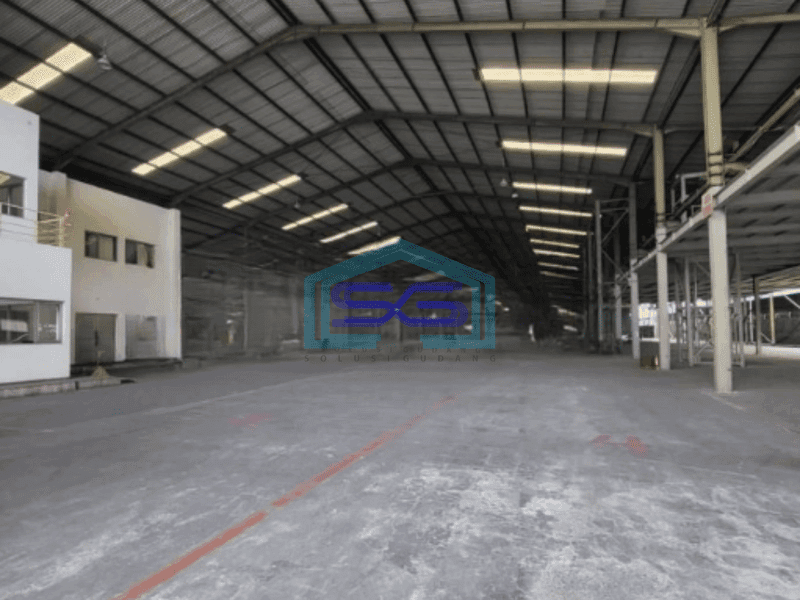 Dijual Gudang Akses Container 40 Feet Luas Bangunan 7209 m² di Pondok Ungu Bekasi