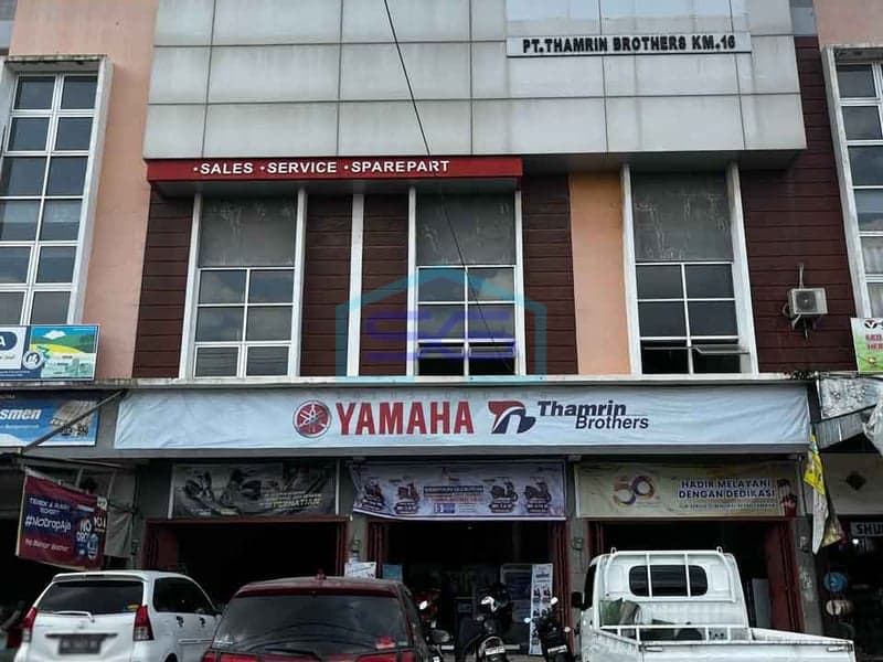 Disewakan Ruko Banyuasin, Sumatera Selatan Luas Bangunan 468 m²