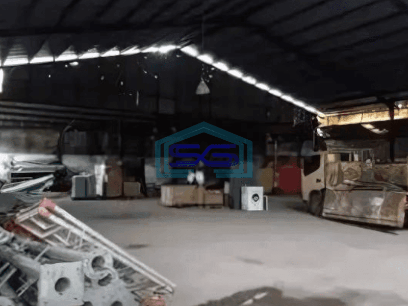 Dijual Cepat Gudang Ex Pabrik Konstruksi di Salembaran Kosambi Tangerang